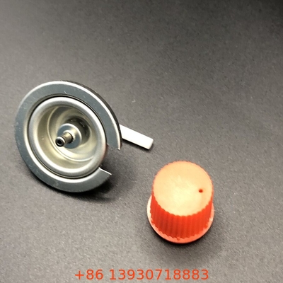 Handgriff Farbe Schwarzes Butangasventil mit CGA 600 Einlassdraht