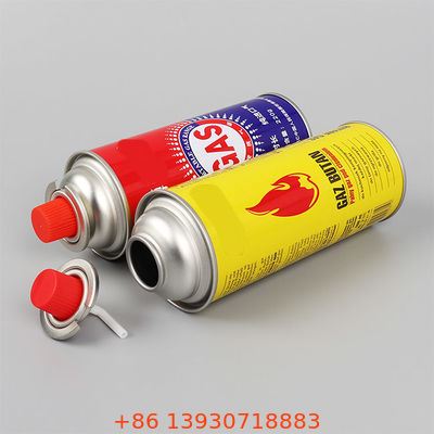 Butangas-Kocher-Aerosolventil mit roter Kappe für Camping, Picknicks und Tischkochen