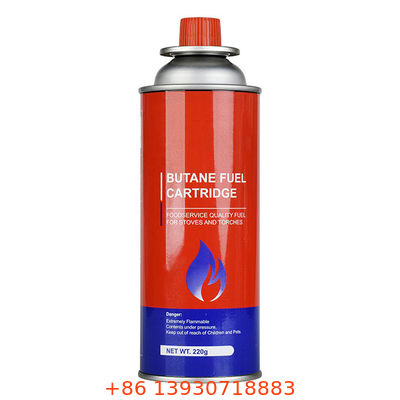 Tragbarer Butangas-Kocher Aerosolventil für zuverlässige Flammenregulierung