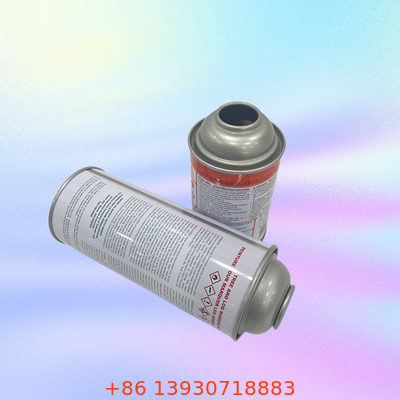 Benutzerdefiniertes Logo Butangasbehälter mit gerader Wand