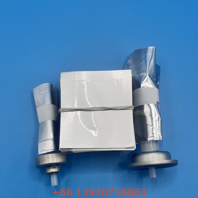 Silber-Kunststoff-Zylinderbeutel auf Ventil-Aerosol mit guter Dichtung Temperaturbereich -20-60°C