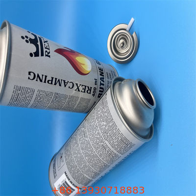 Butan-Kocherventil mit roter Sicherheitsabdeckung für tragbare Campingkocher