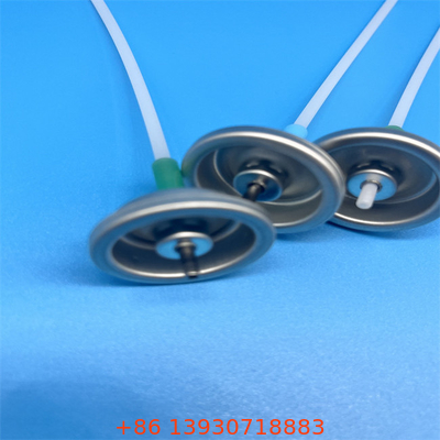 Knopfbetriebene Nebelspray-Aerosolventil-Freiprobe Aluminiumdichtungsdichtung Tianjin-Hafen