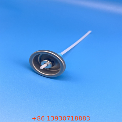 Metered Aluminium Aerosolventil Einmalverwendungsknopf Aktor Silber Finish Tianjin Probe verfügbar