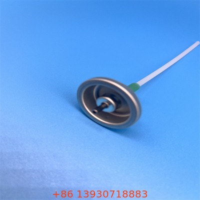 Metered Silver Aerosol Valve Mist Spray Muster Kostenlose Probe verfügbar 50/75/100/120/150/200mcl