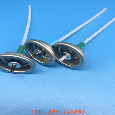 Metered Aerosol Valve Mist Spray Silberfarbe zur Einmalverwendung mit kostenlosen Proben