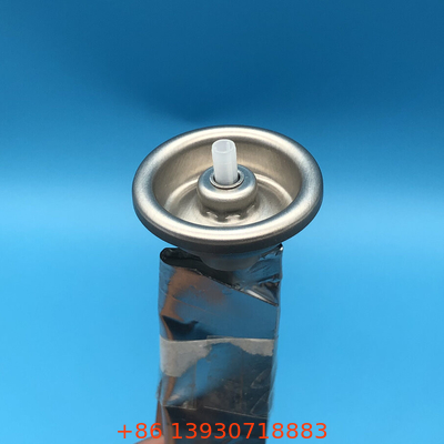 Plastikschlauchbeutel Aerosol mit silberner Zylinderform