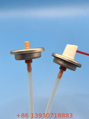 25.4mm Metallfarbsprühventil mit Standard-Natur-Dip-Rohr und Buna Außendichtung