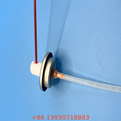 Natürliche Standard-Dip Tube Sprühfarbe Ventil mit Edelstahl Feder und Buna Dichtung