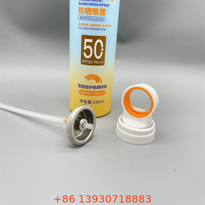 Fahrgroße Sonnencreme Flasche mit aktiviertem Ventil - Bequemer Schutz unterwegs - TSA-zugelassene Formel