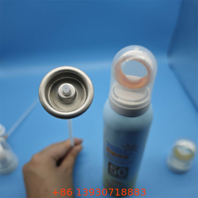 Der Sonnenschutzspray Spectrum Mist Aerosol-Aktuator mit einer Ultra-Weitwinkel-Öffnung und optimierter Düse