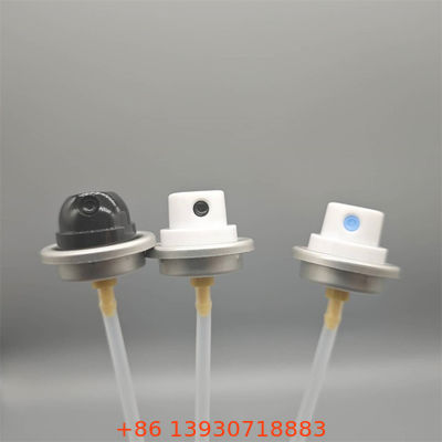 Premium Silky-Mist Antitranspirant-Sprühventil für luxuriöse Körperpflegemarken mit taktilem Aktuator und omnidirektionaler Sprühtechnologie