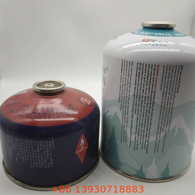 Premium-Wiederauffüllbare 220 g Butandüse für Outdoor-Campingöfen mit undichtem Ventil