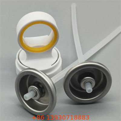 Sonnencreme-Nebelventil mit Aktor für Hautpflege-Sprayflaschen. Feine Nebeldüse für kosmetische Verpackungen und UV-Schutz