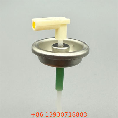 Umweltoptimiertes Messventil für nachhaltige Lufterfrischungsgeräte mit biologisch kompatiblen Dichtungen und Lecksicherung