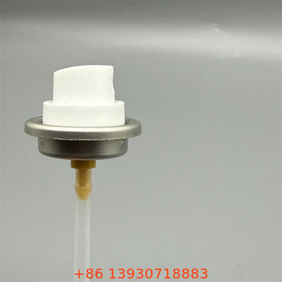 Sonnencreme-Nebelventil mit Aktor für Hautpflege-Sprayflaschen. Feine Nebeldüse für kosmetische Verpackungen und UV-Schutz