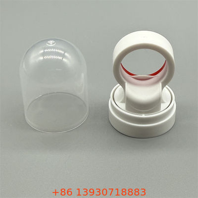 Sonnencreme-Nebelventil mit Aktor für Hautpflege-Sprayflaschen. Feine Nebeldüse für kosmetische Verpackungen und UV-Schutz