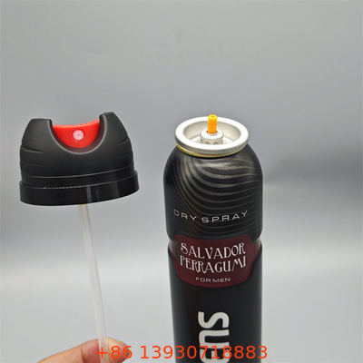 High-End-Deodorant-Körpersprühventil für Luxuskosmetik mit Metallakzenten und Mikrofeine Mist-Technologie