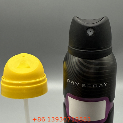High-End-Deodorant-Körpersprühventil für Luxuskosmetik mit Metallakzenten und Mikrofeine Mist-Technologie