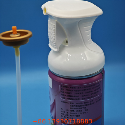 Vibrationsresistentes Aerosolspray-Lufterfrischerventil für Fahrzeugkabinen-Systeme mit auslaufsicherer SecureFit-Technologie