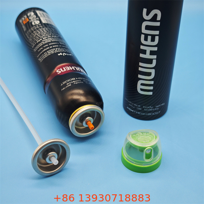Ökologisch gestaltetes Deodorant-Körperspray-Ventil für nachhaltige Körperpflegemarken & recycelbare Verpackung mit reduziertem Kunststoff & Recyclinganteil