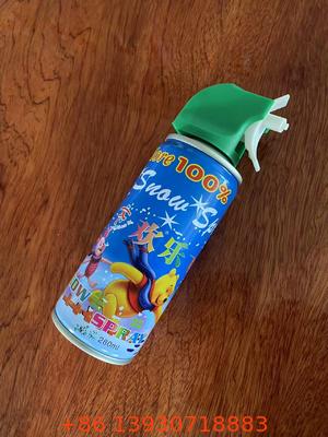 Lecksicher 4-Loch-Schnee-Aerosol-Sprühventil & Aktor Schwerlast-Winter-Effekt Düse für dekorative Sprühe