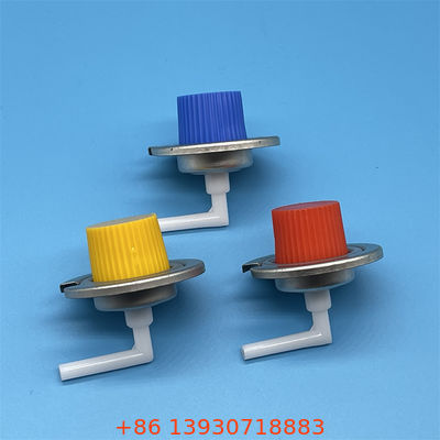 Tragbares Gaskofenventil mit roter Kappe Ideal für Camping, Picknick, Kochen im Freien