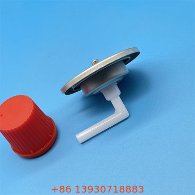 Tragbares Gaskofenventil mit roter Kappe Ideal für Camping, Picknick, Kochen im Freien