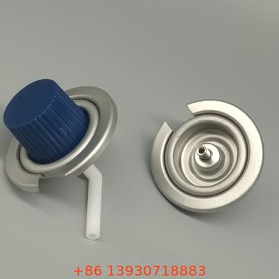 Self-Closing Safety LPG Gas Canister Valve for Camping Stoves and Portable Heaters with Leak Prevention