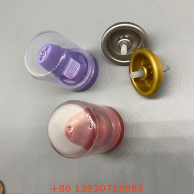 Invertiertes Dosiersystem Aerosol Haarschaumventil mit korrosionsbeständigem Aluminium und 360-Grad-Funktionalität