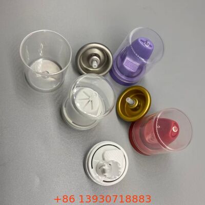 Umgekehrtes Sprühventil für Haarmousse mit Korrosionsbeständigkeit und 360-Grad-Funktionalität