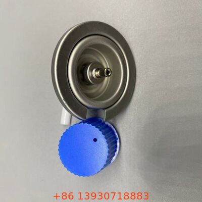 Leak-Proof One Inch Tinplate Butane Gas Valve for Outdoor Cooking and Industrial Solvents