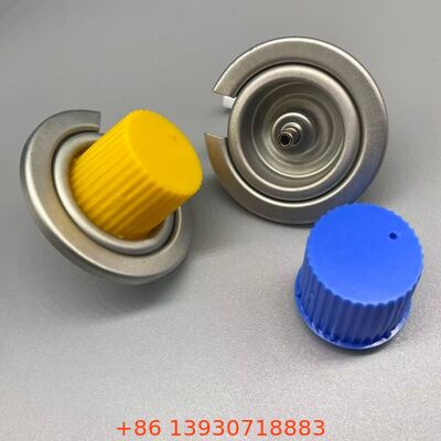 1-Zoll Gasventil für Outdoor-Industrieöfen mit roter Schutzkappe