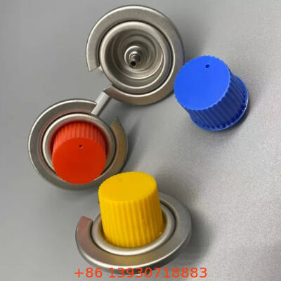 Präzisions-1-Zoll-auslaufsicherer Butangasventil aus Weißblech für tragbare Öfen und Brenner