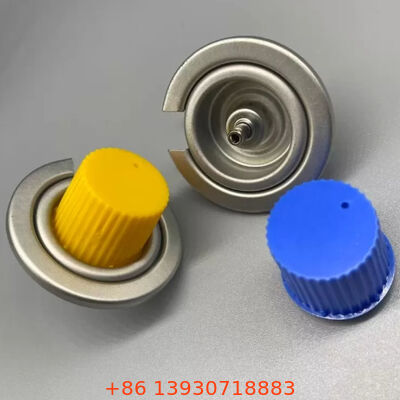 Präzisions-1-Zoll-auslaufsicherer Butangasventil aus Weißblech für tragbare Öfen und Brenner