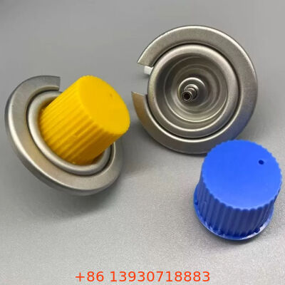 1-Zoll Gasventil für Outdoor-Industrieöfen mit roter Schutzkappe