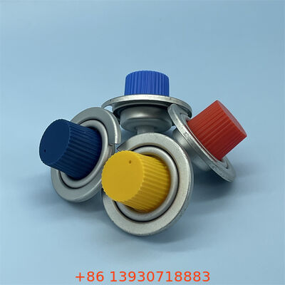 Robuste 1-Zoll Außenkochherdventil mit roter Sicherheitskappe