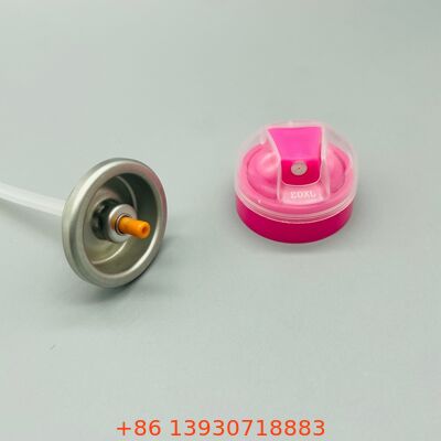 Präzisions-Aerosolventil für Deodorant-Körperspray mit auslaufsicherem Design, Edelstahlfeder und anpassbarer Tauchrohrlänge