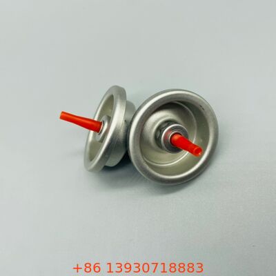 Hohe Präzision 1 Zoll Kunststoff Stamm Butan Leuchter Gas Aerosolventil für Nachfüllkanne