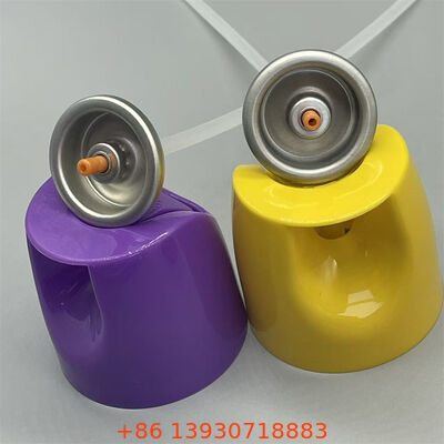 Wasserbasierendes Insektizid-Aerosolventil mit hohem Ausstoßvolumen, einstellbarer Flusskontrolle und auslaufsicherer Dichtung