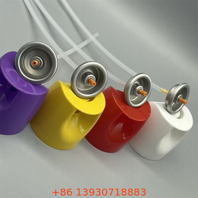 Wasserbasierendes Insektizid-Aerosolventil mit hohem Ausstoßvolumen, einstellbarer Flusskontrolle und auslaufsicherer Dichtung