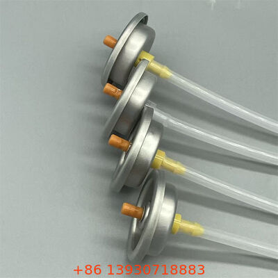 Wasserbasierendes Insektizid-Aerosolventil mit hohem Ausstoßvolumen, einstellbarer Flusskontrolle und auslaufsicherer Dichtung