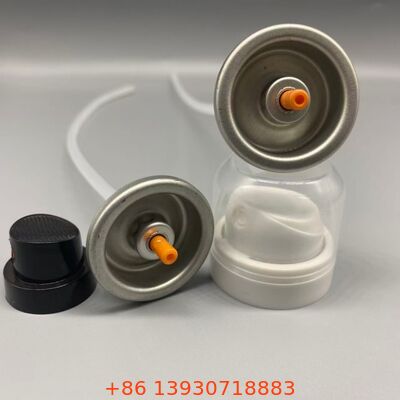 Trockenshampoo-Aerosolventil mit Aktuator für gezielte Wurzelanwendung