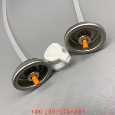 Trockenshampoo-Aerosolventil mit Aktuator für gezielte Wurzelanwendung