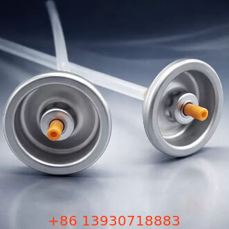 Weiterentwickelte vorfärbte männliche Aerosolfarbenventile für visuell einheitliche Verpackungen