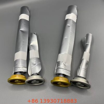 Weiblicher Aerosolbeutel am Ventil für Lotionen, Hygienesprays und Körperpflege