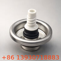 Ein Zoll PU-Schaum-Aerosolventil mit verlängertem Tauchrohr für kontrollierte Abgabe