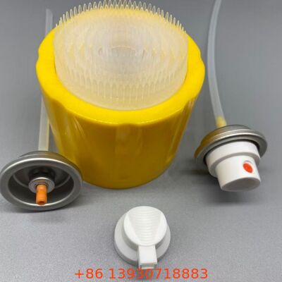 Schaumreiniger-Ausgabekappe, Schaumdruckkappe für Haushaltsreinigungsmittel, Standard-Schaumausgabe-Verpackung