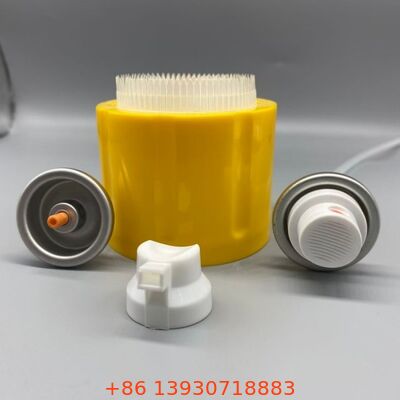 Professioneller Schaumreiniger Aerosolventil mit Bürstenkappe für die Autodetailierung