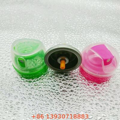 Adjustable Spray Pattern Aerosol Valve with Temperature-Stable Leak-Proof Design for Air Fresheners